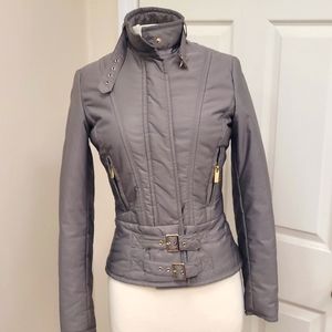 Lady's jacket small size, grey color